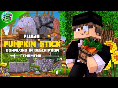 Pumpkin Stick Plugin - [PocketMine 5] - [Download in description] - [Full Config]