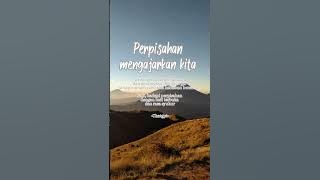 KATA KATA PERPISAHAN PART 1 #quotes #katakata #katakatabaper