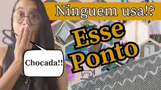 Passo a Passo para costurar o ponto ZIGZAG TRIPLO - Iniciante na costura