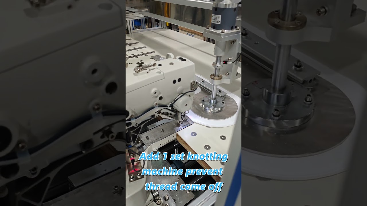 The second generation liquid filter bag auto sewing line 