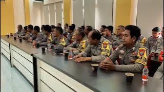 Kapolres berikan arahan kepada seluruh Bhabinkamtibmas terkait Pemutakhiran Data Ketahanan Pangan