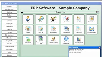 Agility ERP user video