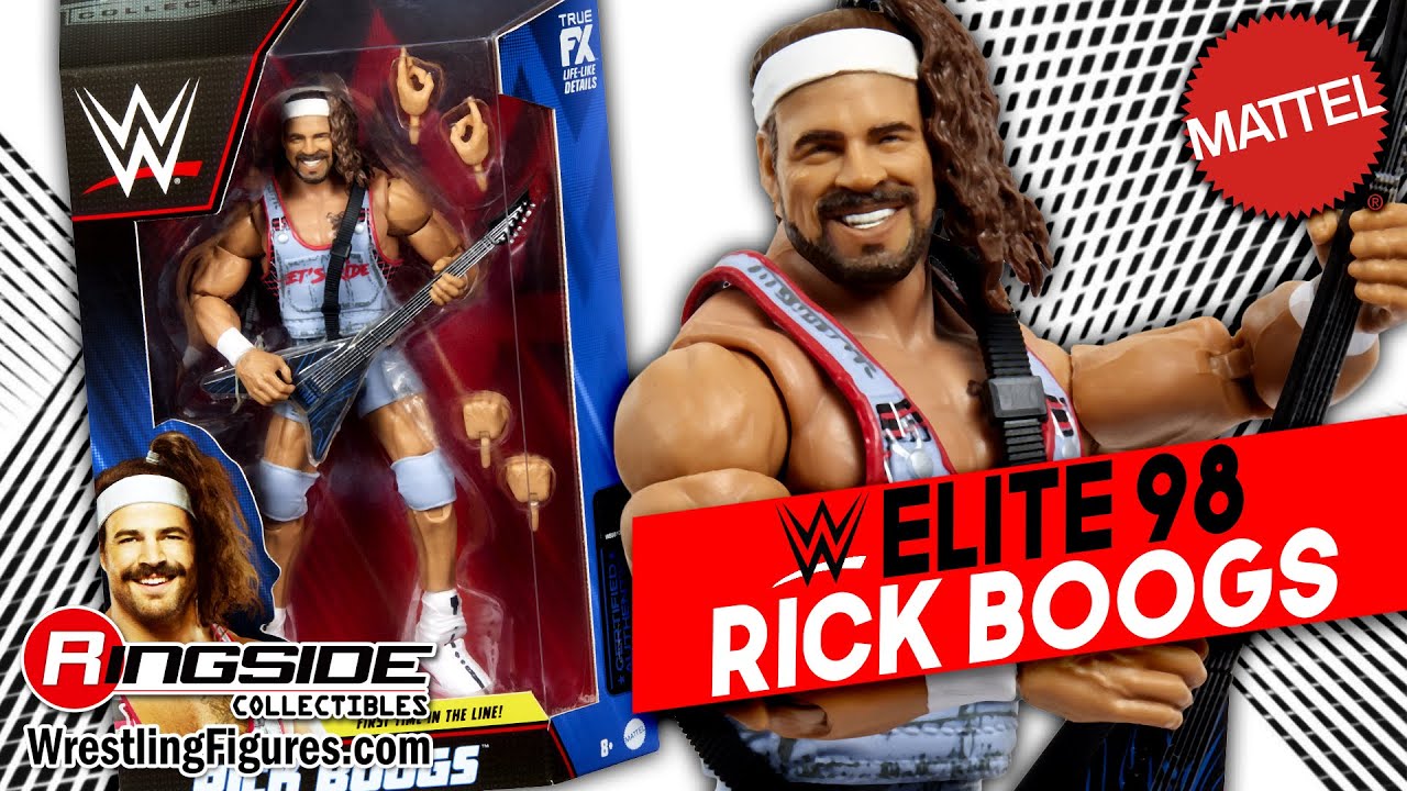 Rick Boogs (Grey) WWE Elite 98 WWE Toy Wrestling Action Figure