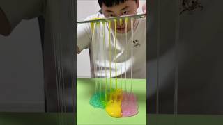 Triple Slime Challenge Game 🎨 #shorts