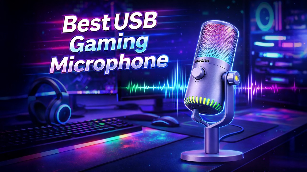 Best USB Gaming Microphone 2026 Clear Voice For Streaming Gaming 