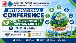 International Conference on CSR Environment and Sustainability 27-29 July 2026.