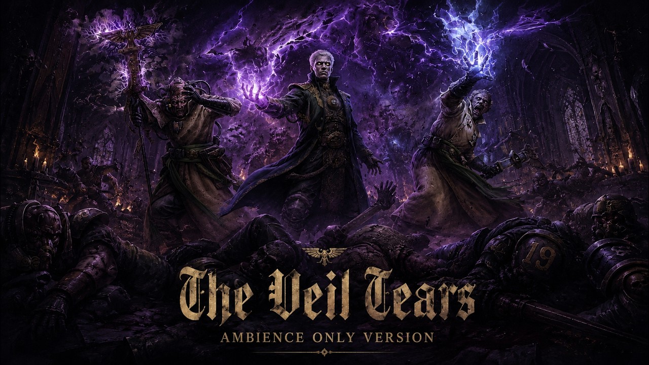 The Veil Tears - Perils of the Warp | Warhammer 40k Ambience | 1 Hour of Ambience only