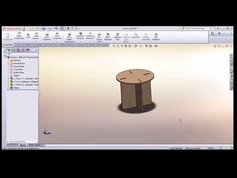Solidworks Tutorial (simple projects by laser cutter approach) - YouTube