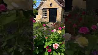 English Cottage Garden Tour 🌿 | Relaxing Stroll Through Nature #cottagegarden   #gardentour