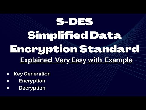 Simplified Data Encryption