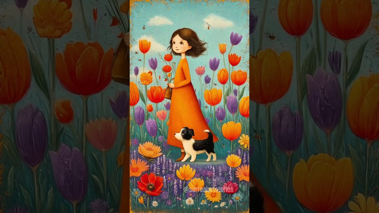 The Secret Garden of Blooming Colors 🌷 