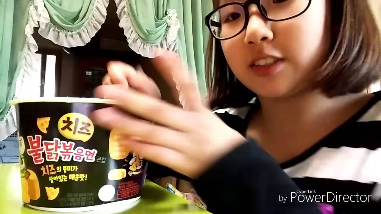 불닥볶음면 치즈 먹방 - YouTube