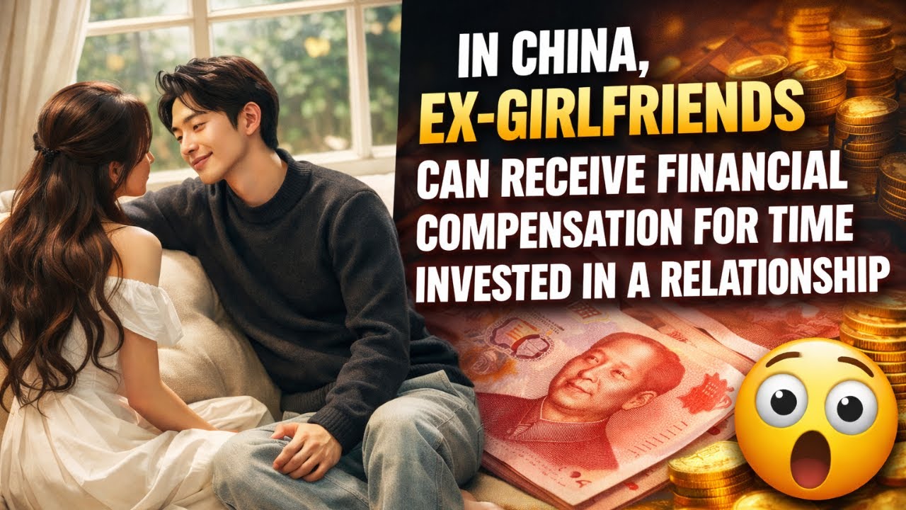 IN CHINA, EX-GIRLFRIENDS CAN GET PAID FOR TIME SPENT IN A RELATIONSHIP!