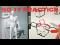 人体を描くコツの確認