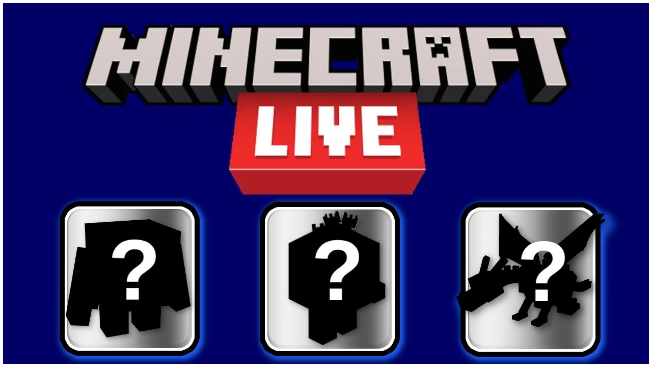 THE MOB VOTE FOR MINECRAFT LIVE SHOULD BE.. 