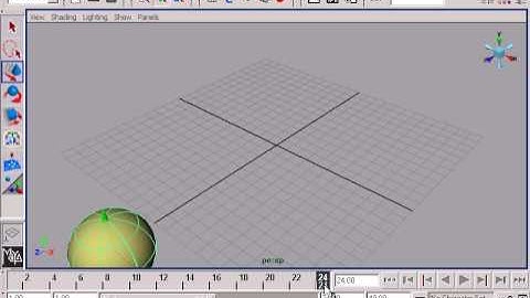 Intro to Animation with Key Framing in Maya