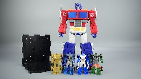 你是不知道它有多小，变形金刚银河玩具社巨浪玩具开箱