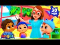 Friends Song | Fun with Baby John! | Little Angel Nursery Rhymes & Kids Songs