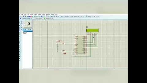 VISITOR COUNTER USING 8051