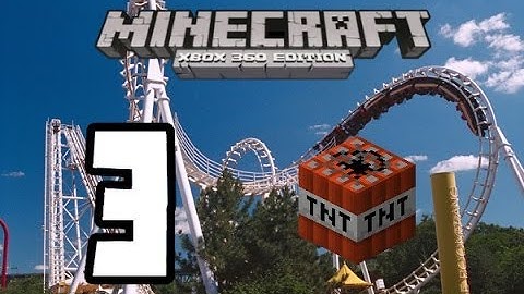 Minecraft Xbox 360 - Lets Build A Mini Game World - 3  - TNT RUN!