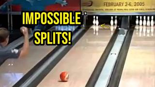 Information IMPOSSIBLE splits made by PBA pro's in every decade | Bowling split conversions Update