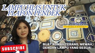 Lampu Hias LED Kamar Tidur, Apartemen Minimalis modern