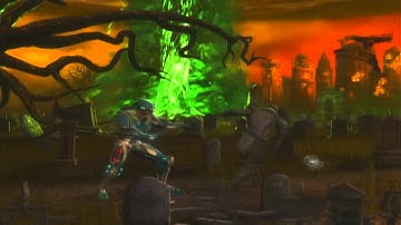 Cyber Sub Zero vs Noob Saibot: Fight Scene from MK Sacrifice (Chapter 14)