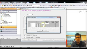 CONFIGURACION ETHERNET FX3GE o FX3U-ENET-ADP MITSUBISHI ELECTRIC