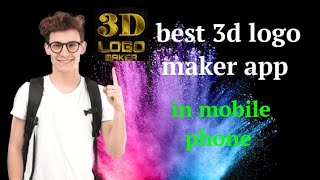 best 3d logo maker app free in mobile phone screenshot 5