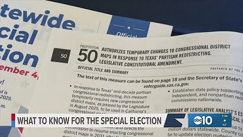 What Voters Need to Know About California’s Special Election