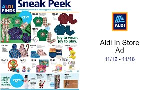 Aldi In Store Ad 11/12 - 11/18