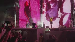 Metallica intro Hardwired to self destruct Atlas Rise live Rosebowl Pasadena