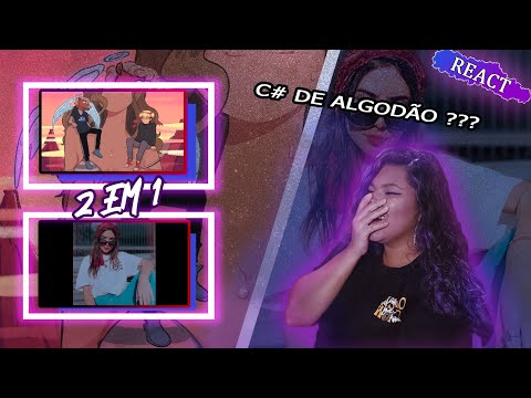 React Lil Fuub e Rapxis - Senta fofo e Sprok Maçã / Kaamy React
