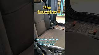 Exclusive look - where the bus driver sits🇨🇦