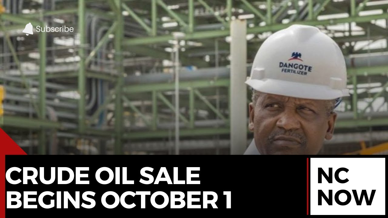 Nigerian Government to Sell Crude Oil to Dangote Refinery in Naira from ...