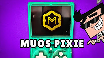 muOS Pixie on the RG35XX SP with Bluetooth and YouTube?!