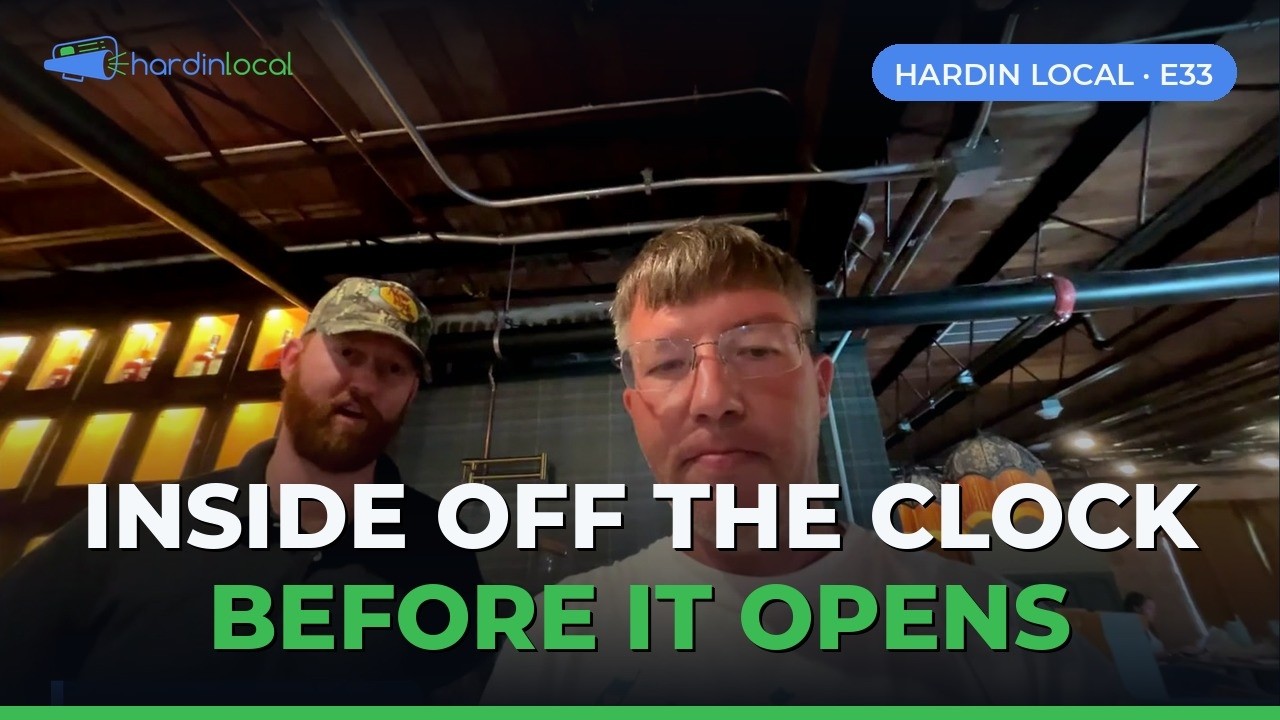Nate Bryan reports live from inside Off The Clock, the new bourbon bar at The Assembly in Elizabethtown