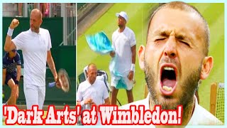 Dan Evans accused of using 'dark arts' at Wimbledon as opponent gets 'salty'
