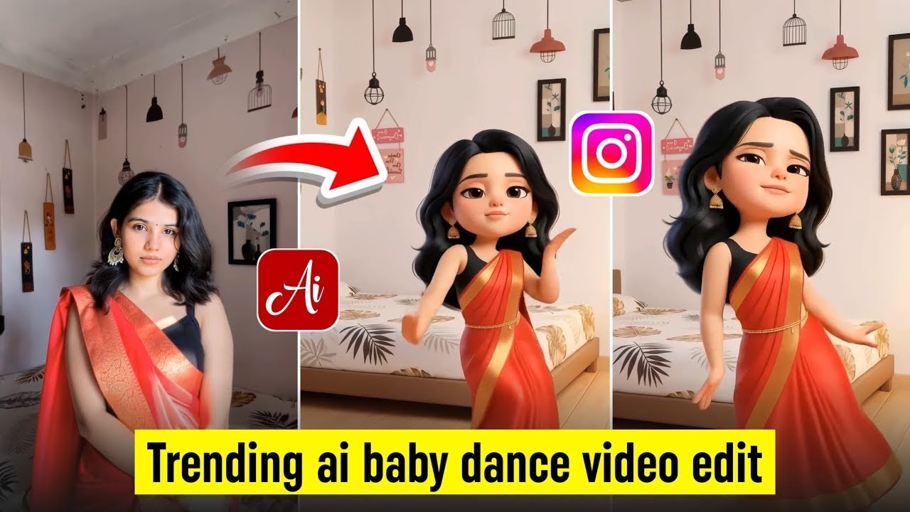 Trending Ai Kid Dance Video Kaise Banaye | Viral Ai Girl Dance Video Editing | Ai Kid Dance Video