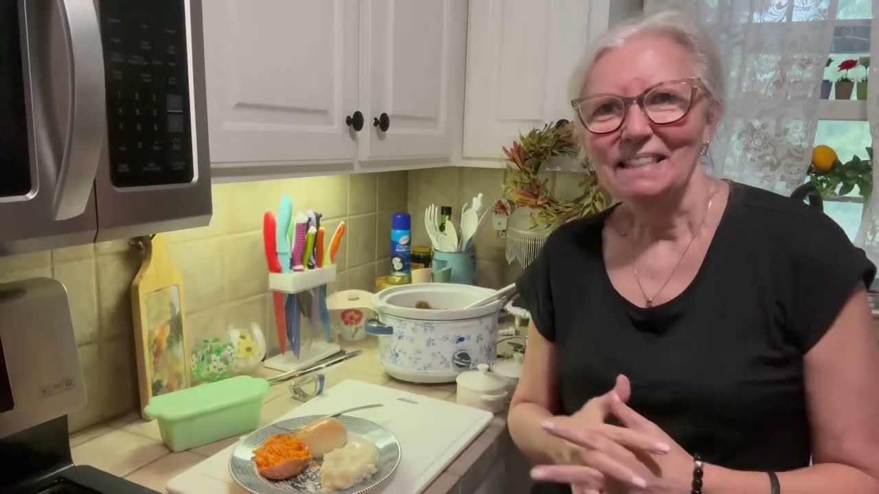 Crockpot cubed steak.