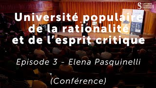 Popular University of Rationality and Critical Thinking #3 - Elena Pasquinelli (Lecture)