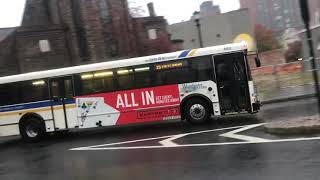 BEELINE BUS ORION V Route 25 To 238 STREET SUBWAY STATION#652 YONKERS GETTY SQUARE& NABI 40LFW HEV