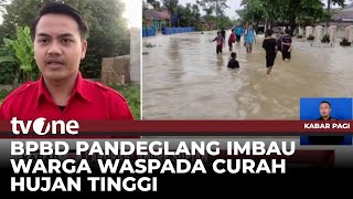 Two Districts in Pandeglang Submerged by Floods | tvOne
