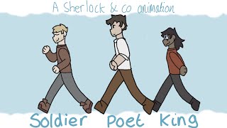 Soldier poet king - A Sherlock and co animation meme