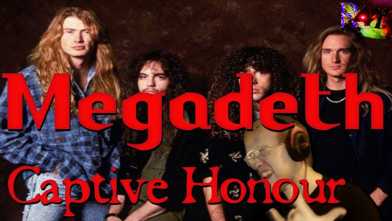 Megadeth - Captive Honour reaction