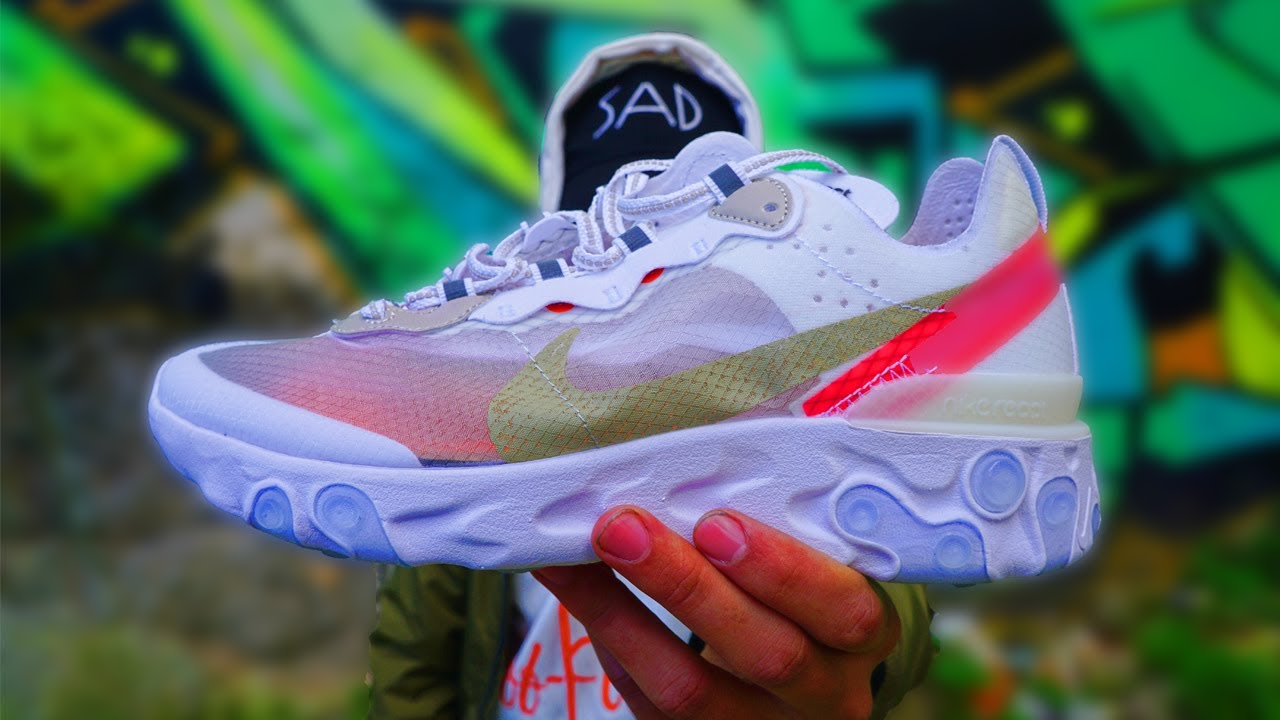 The best NIKE REACT ELEMENT 87 Replica - dhgate review - YouTube