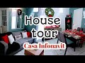 Tour por mi pequeña casa de Infonavit/ home tour casa pequeña todas las remodelaciones House tour