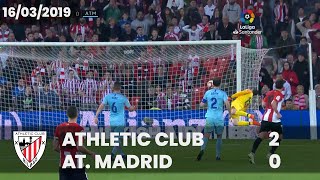 ⚽ FULL MATCH I LaLiga 18/19 I J.28 Athletic Club 2 - Atlético de Madrid 0