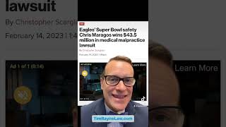 Philadelphia Eagles Player Wins $43.5 Million Medical Malpractice Lawsuit