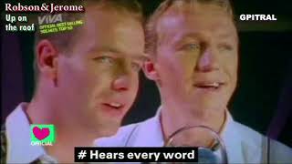 Robson & Jerome Up on the roof lyrics